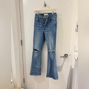 Denim Forum Light Blue Marianne Flare Jeans